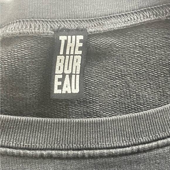 Free People × The Bureau Olympic Relay Crew, Cropped, Gray, Streetwear, Preppy L - Picture 6 of 7